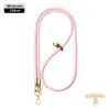 Cordón de alta gama original para teléfono móvil de 8 MM resistente para colgar en el cuello ajustable para exteriores anti-pérdida cuerda trenzada para muñeca dorada