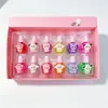 Traje de esmalte de uñas de dibujos animados esmalte de uñas para despegar niña cinco venenos insípido guardería compartir esmalte de uñas al por mayor