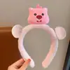 Diadema de Dibujos Animados de Oso Lindo Estilo Coreano para Lavarse la Cara y Recoger el Cabello, Diadema Súper Linda de Nuevo Estilo para Mujeres, Pasador Lindo para el Cabello