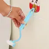 Cepillo para inodoro curvo en forma de S con mango largo para no tener puntos ciegos, limpiador de grietas para baño doméstico, en stock para venta al por mayor