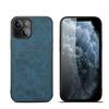 Funda de comercio exterior para iPhone 13 Pro, funda para Apple 12, funda de cuero retro con doble tarjeta y conector vertical para XR