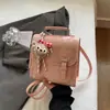 Mochila de mujer de alta gama, con bloques de color, de nicho, nuevo modelo 2026, versátil para ir al trabajo, minmochila, bolso cruzado
