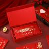 Envelopes Vermelhos Vazados Criativos Estilo Chinês para Aniversário e Ano Novo Presentes Surpresa para Casais, Esposas, Maridos, Amigos Homens e Mulheres com Senso de Cerimônia