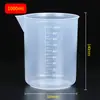 Taza medidora de plástico engrosada 5000 3000 2000 1000 500ml 250 300 mL Taza graduada vaso