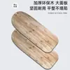 Tabla de planchar de alta gama hecha de madera maciza, tabla de planchar plegable para uso doméstico, pequeña almohadilla de planchar de escritorio, soporte para alfombrilla de planchar