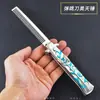 Animación de Juego Martillo Haotian 22cm Cuchillo de Salto con Bomba Molde Aleación de Zinc Utilería Manualidades Juguetes sin Filo