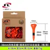 Fabricante Buddha Power Tee de Golf de Venta Caliente Transfronterizo con Tapa de Flor de Cuatro Esquinas, Tee de Material Plástico ABS