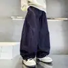 Nueva colección de otoño de pantalones vaqueros para niños, pantalones vaqueros elegantes y versátiles para niños y adolescentes, perfectos para el uso diario