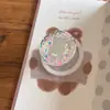 Funda para Teléfono Móvil 17Promax con Espejo de Oso Lindo y Soporte Magnético Adecuada para 16Pro Magnética de Doble Capa 15Promax