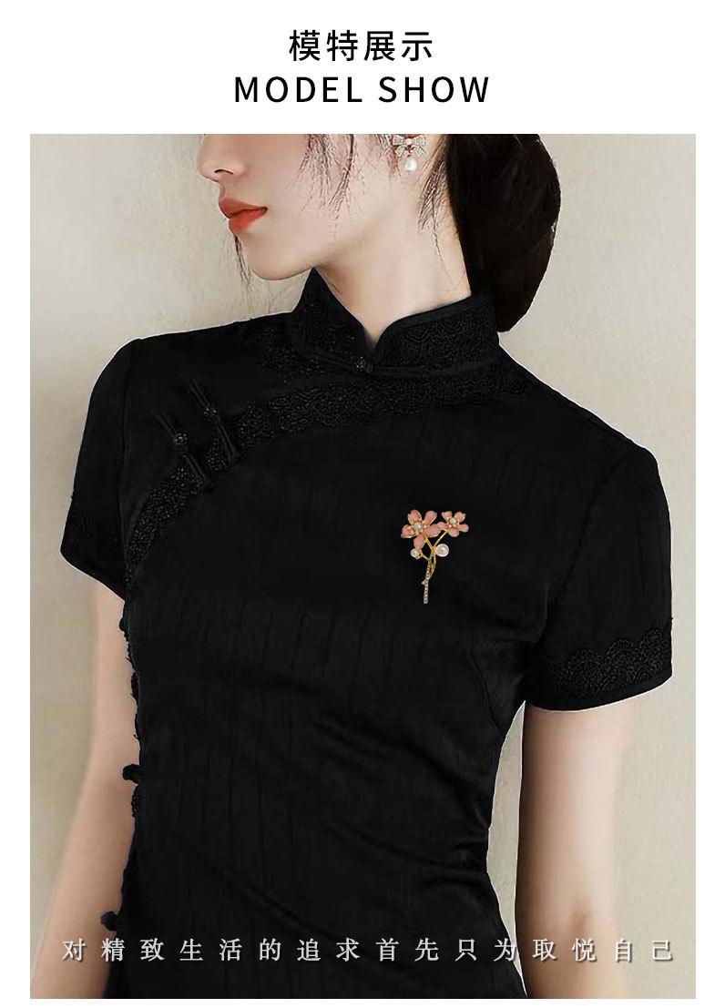 时尚优雅樱花胸针小众轻奢风花朵胸花新品爆款别针