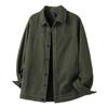 2025 Nuevo Otoño Japonés Retro Ropa de Trabajo para Hombre Versátil Diseño Patchwork Holgado Casual Chaqueta Americana Abrigo