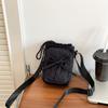 Bolsa de Celular de Tecido para Estudantes Homens e Mulheres Bolsa para Garrafa de Água Bolsa para Guarda-chuva Bolsa de Ombro Único com Duas Camadas Transversal para Saída Bolsa de Mensageiro Versátil para Copo de Água