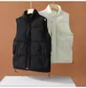 Chaleco de Algodón Color Liso de Invierno para Hombre Tallas Grandes Chaqueta Cálida sin Mangas Ropa Exterior Engrosada Chaleco con Cuello Alto Estilo Gilet