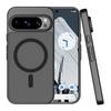 Adecuado para Google Pixel9Proxl Funda Magnética Dos en Uno Pixel10 Transparente Esmerilada Anti-Caída Funda Protectora