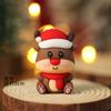 Decoração de Bolo de Natal 2025 Cola Macia Desenho Papai Noel Alce Plug-In Meninos e Meninas Acessórios de Confeitaria
