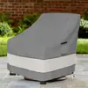 Venta Caliente Transfronteriza Funda para Silla Giratoria de Exterior Impermeable a Prueba de Polvo Protección Solar Funda para Silla Columpio de Césped y Patio Funda Protectora para Muebles