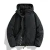 Chaqueta de algodón IZEXX para hombre, ligera y moderna, de grafeno, para otoño e invierno, cortavientos, impermeable, cálida, gruesa y personalizable