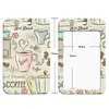 Lanyard para Teléfono con Forma de Corazón para Té con Leche y Café, Portatarjetas, Insignia de Exposición para Tarjeta de Autobús de Estudiante, Funda Protectora Dura de Moda