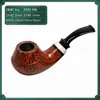 Novo Modelo de Pipa de Fumar de Resina de Maçã da Yimu, Destacável e Fácil de Limpar, Feita de Baquelite, Resistente ao Calor, com um Cachimbo de Ferro Portátil, Disponível para Dropshipping