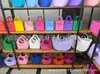 Armazenamento para Viagem Transfronteiriça Cesta de Praia Bolsa de Praia Eva Tamanho Grande Armazenamento Estampado Bolsa Tote Impermeável Bolsa com Furo Transversal