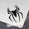 Adesivo de Carro Logo do Homem-Aranha Decalque Refletivo de Carro Marvel Adesivo de Carro Recortado Vingadores Tampa do Tanque de Combustível Adesivo Personalizado para Carroceria do Carro