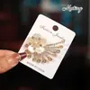 Broche de Flor de Ciruelo Tridimensional con Borla de Perlas de Lujo Ligero de Gama Alta Accesorio de Pin Antiexposición para Ropa Versátil