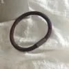 Diadema Elástica Negra para el Cabello para Mujer Estilo Coreano Sencilla Goma para el Pelo Cuerda Elástica Duradera para Cola de Caballo Tocado Flexible