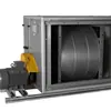 Fabricantes de Ventiladores Centrífugos de Alta Presión Personalizados Venden Htfc (V) Ventiladores Centrífugos a Prueba de Explosión para Lucha contra Incendios con Aspas Curvas hacia Atrás