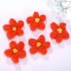 Flor hecha a mano de 4 cm, accesorios para el cabello, joyería artesanal, ropa, zapatos y accesorios, teme a la flor del ciruelo.