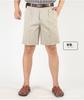 Shorts de Algodão Finos para Homens de Meia-Idade e Idosos, Comprimento de 5 Pontos, Cintura Alta, Corte Reto, Caimento Solto, Gancho Profundo, Calça Casual Estilo Pai para Homens de 50 Anos, Estilo Workwear