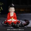 Buda Maitreya Sentado en Meditación, Estatua de Cerámica del Buda Maitreya, Buda de Gran Vientre para la Paz y la Seguridad, Fabricante Mayorista, Decoración para Coche
