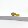 Prata S925 Banhada Tamanho Pequeno Diamante Jade Cabaça Acessórios Pulseira Colar Fio DIY Contas Artesanais Produto Semi-Acabado