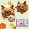 Paquete de Dos Muñecas de Ganchillo de Ovejas Lindas Kit de Materiales Colgante para Mochila DIY Transfronterizo de Amazon