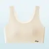 Ropa interior de período de desarrollo de verano para niñas de 12 a 18 años, Hermoso Espalda Transpirable Estudiante Deportivo Chaleco a Prueba de Impactos