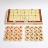 Juego de Tablero de Ajedrez Chino Plegable de Madera Grande de 3.0 cm para Adultos, Estudiantes y Niños