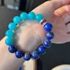 Pulseira Pulseira de Lápis Lápis Lápis Pedra Tianhe Natural de Grão Grande de 12mm Design de Alto Qualidade Contraste
