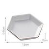 Bandeja de Cerâmica Nórdica em Forma de Concha para Joias Esmalte Perolado Porta-Anéis Prato de Armazenamento Ornamento de Mesa para Banheiro e Casa Porcelana Branca