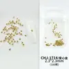 Accesorios para Uñas con Remaches de Aleación de Alta Venta en Oro y Plata, Decoraciones Metálicas Simples Versátiles para Uñas con Estrellas y Corazones