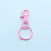 Conjunto Selecionado com Cuidado de 40 Cores de Clips Coloridos para Cachorro, Fechos Lagosta, Chaveiros, Clips Elásticos Giratórios, Cores Personalizáveis