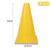 Balde Quadrado de Fundo 23cm Balde para Treinamento de Futebol e Basquete Multicor Sem Furo Balde com Logo