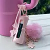 Llavero de Funda Protectora de Silicona para Labial Transfronterizo Funda de Silicona para Labial de Grado Alimenticio Creativa Funda Protectora de Silicona Anti-Rayones para Labial