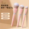 Venta caliente juego de brochas de maquillaje brocha plana para base brocha para polvos sueltos herramientas de maquillaje de belleza brocha reparadora brocha para colorete lote barato