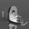 Soporte angular de acero inoxidable fijador de ángulo recto de 90 grados conector de soporte triangular de hierro pieza de refuerzo tipo ferretería soporte de estante