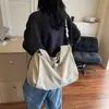Diseño Casual y Cotidiano, Bolso Cruzado de Hombro de Tela de Nylon Impermeable de Gran Capacidad, Bolso Tote de Lona Ligero para Mujer