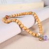 Pulseira Qinan Aquilarius diy Acessórios Dossel de Lótus Estilo Retrô Huali Wen Brincadeira Contas de Rosário Fragrância de Leite Pulseira de Madeira para Homens e Mulheres Joias