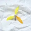 Valor de color alto color molino de viento giratorio juguete para gatos con plumas cabeza de repuesto juguete para gatos caza de plumas suministros interactivos para aliviar el aburrimiento del gato