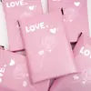 Bolsas de Material Rosa Novíssimo para Entrega Expressa, Sacos de Embalagem para Logística, Embalagem de Roupas, Podem Ser Impressas com Logo, Bolsas Impressas para Entrega Expressa Atacado