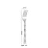 Amazon Transfronterizo Nuevo Forma de Diamante Hotel Hogar Acero Inoxidable Vajilla Cuchillo para Bistec, Tenedor y Cuchara Estilo Lujo Ligero Juego de Cuchillo y Tenedor