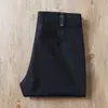 Estación Europea 2026 Otoño e Invierno Pantalones Rectos para Hombre, Algodón Elástico, Gris Oscuro Lavado, Original Nuevos Gruesos Pantalones Casual de Negocios