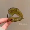 Pinza de Tiburón Única con Acabado de Alta Gama, Pinza para Cabello de Cola de Caballo Alta Simple y Moderna, Nuevo Pasador de Verano para Mujeres, Pinza para la Parte Posterior de la Cabeza